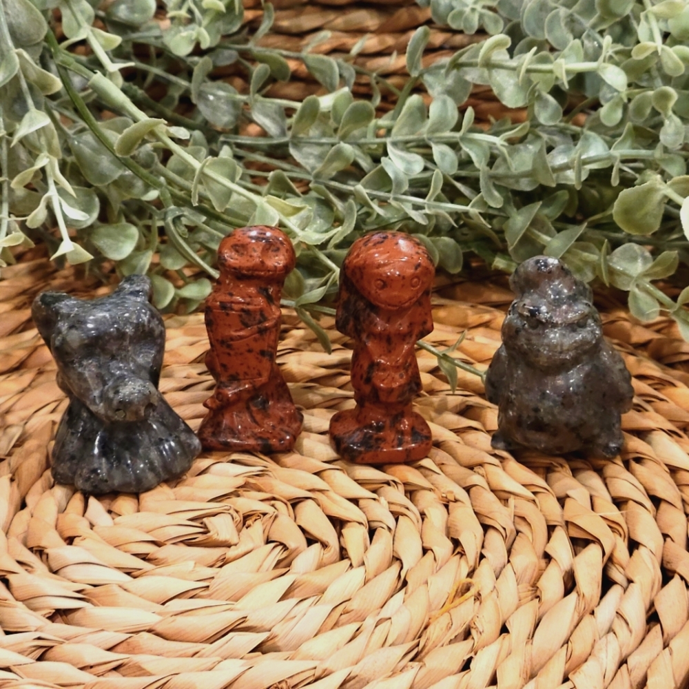 Nightmare Before Christmas Crystal Carvings Set